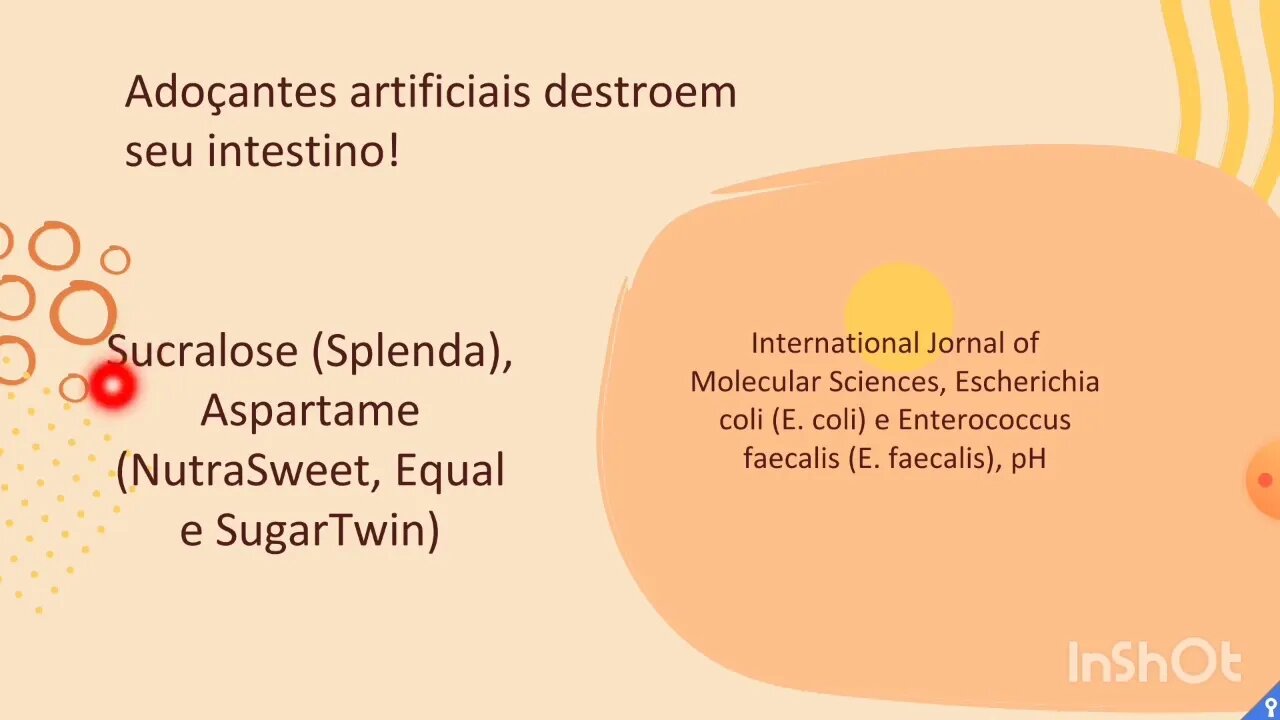 [pt. 1] Como adoçantes artificiais destroem seu intestino?