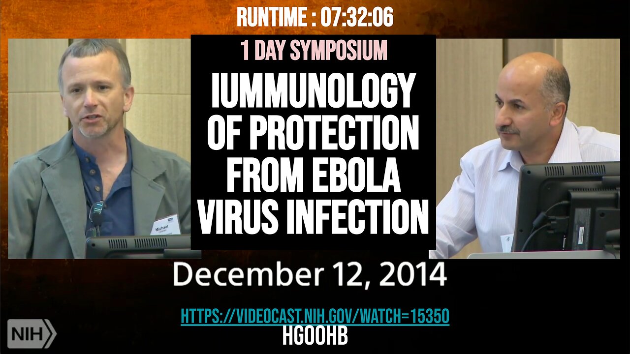 (Dec 12 2014)Symposium: Immunology of Protection frm Ebola Virus Infection (Callahan Hamburg Bavari)