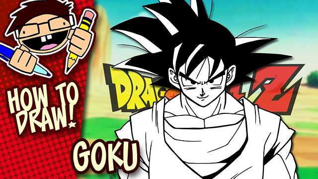 How to Draw GOKU (Dragon Ball Z) | Easy Step-by-Step Drawing Tutorial | Anime Thursdays