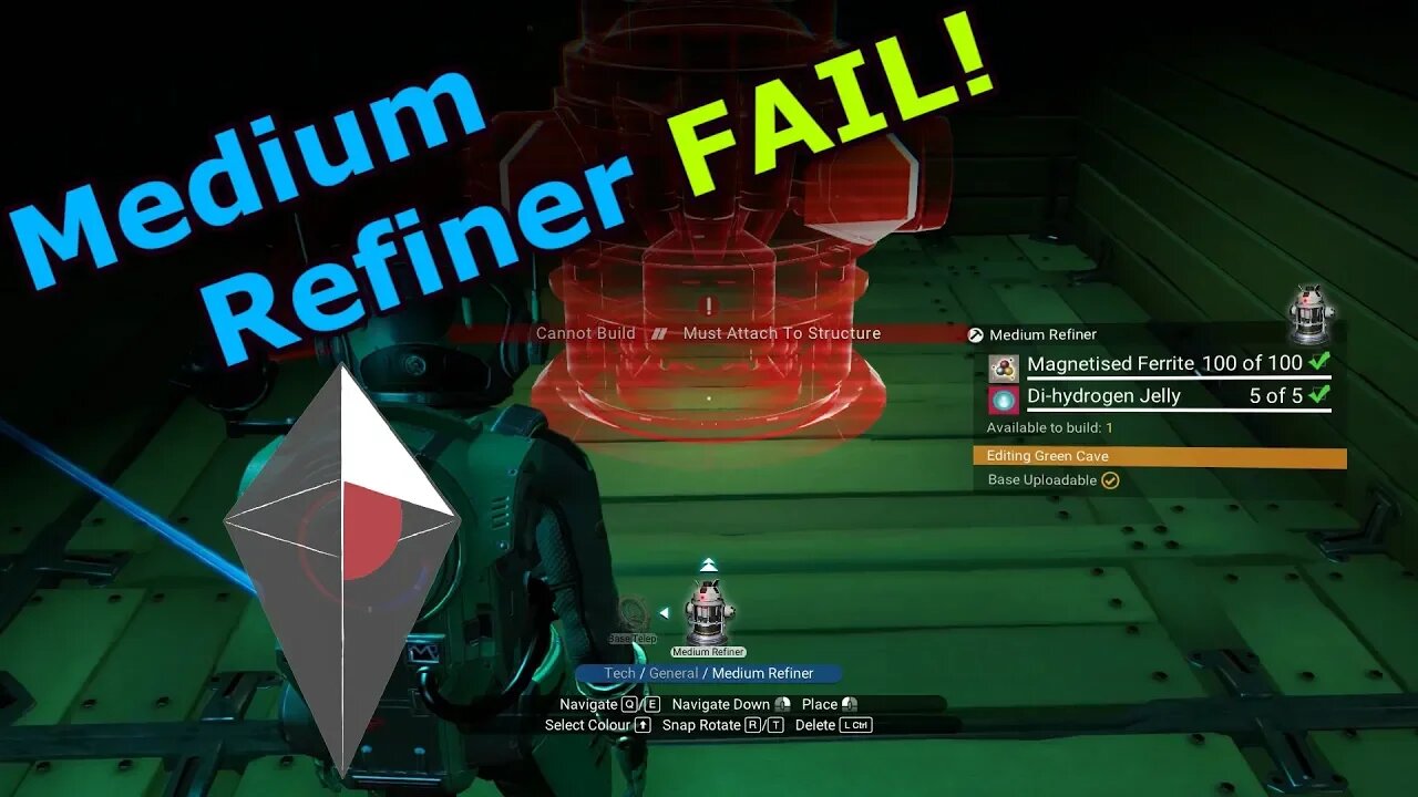 No Man's Sky Beyond - Medium Refiner Fail - E10