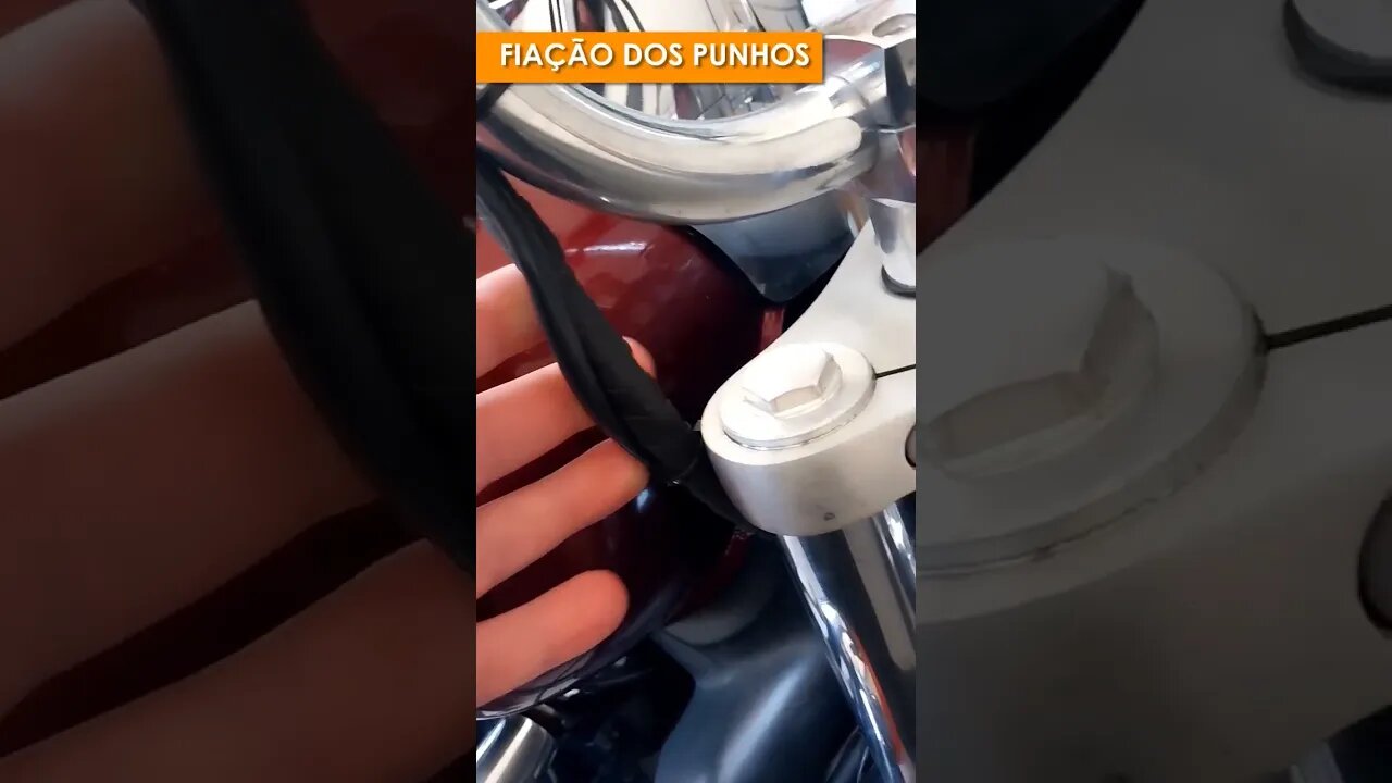 5 peças para trocar o guidão da moto por um seca suvaco.