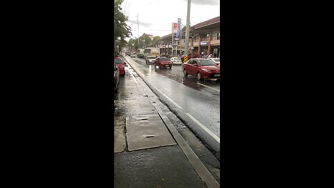 Rainy season in the Philippines