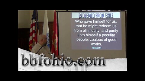 004 Redemption Through His Blood (Ephesians 1:5-7) 2 of 2