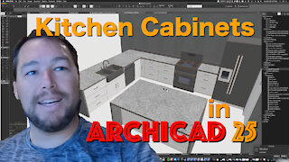 Kitchen Cabinets in Archicad 25 - CBA-AC Ep. 008