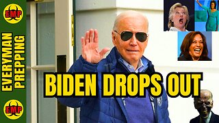 ⚡RED ALERT: U.S. In Turmoil - President Biden Drops Out Of 2024 Presidential Race - Trump vs ??