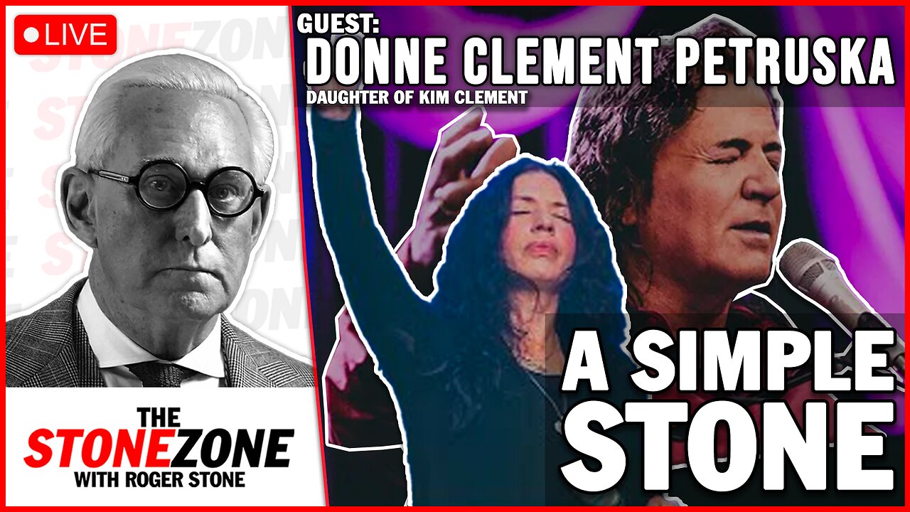 Donné Clement Petruska, Daughter of Kim Clement, joins Roger Stone in the StoneZONE