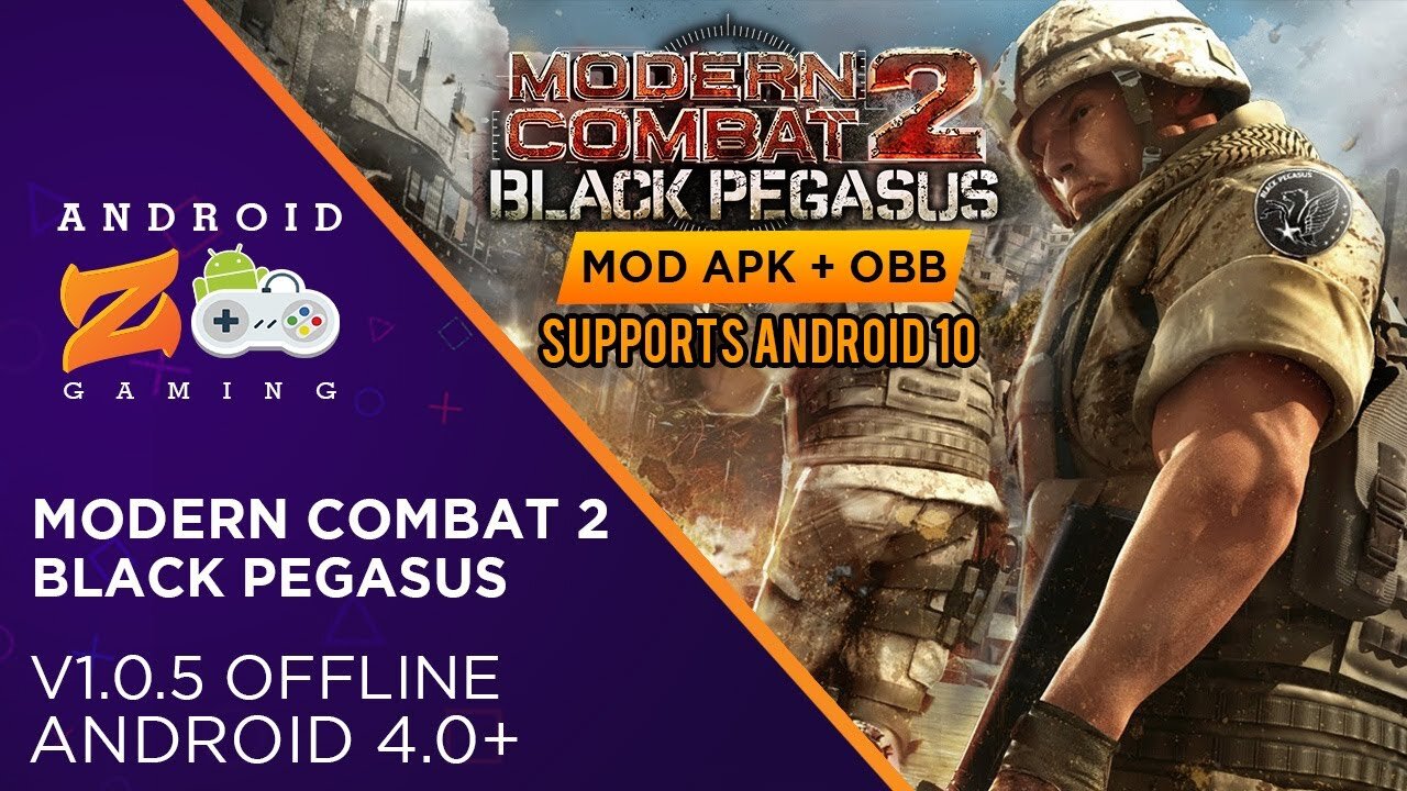 Modern Combat 2: Black Pegasus - Android Gameplay (OFFLINE) (With Link) 300MB