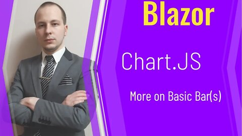Basic Bar Chart in Blazor .NET 5 with Multiple Columns Using Chart.JS