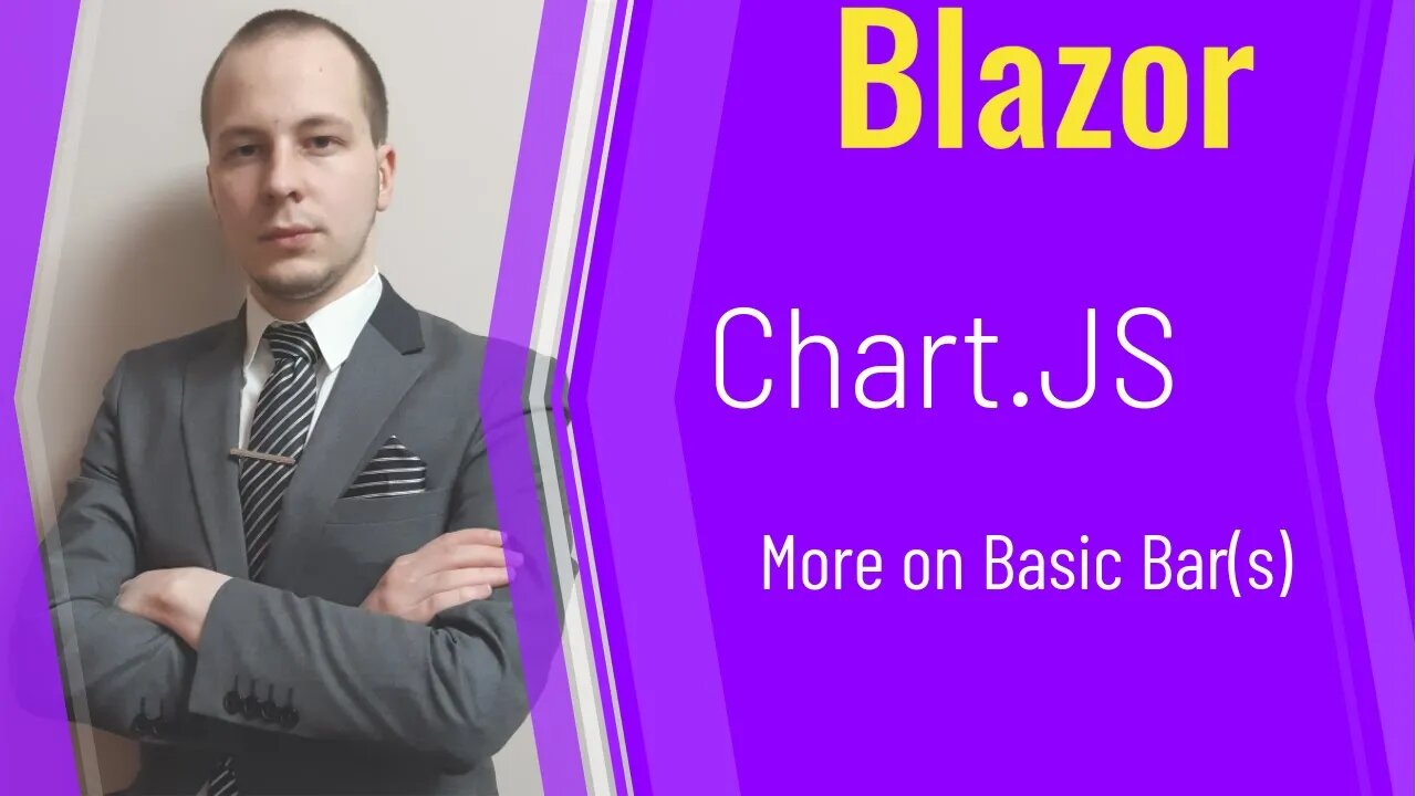Basic Bar Chart in Blazor .NET 5 with Multiple Columns Using Chart.JS