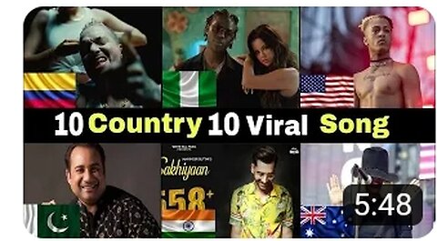 Top 10contrre viral songs