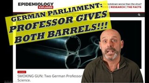 SMOKING GUN: German Professor in the German Parliament Explains All!
