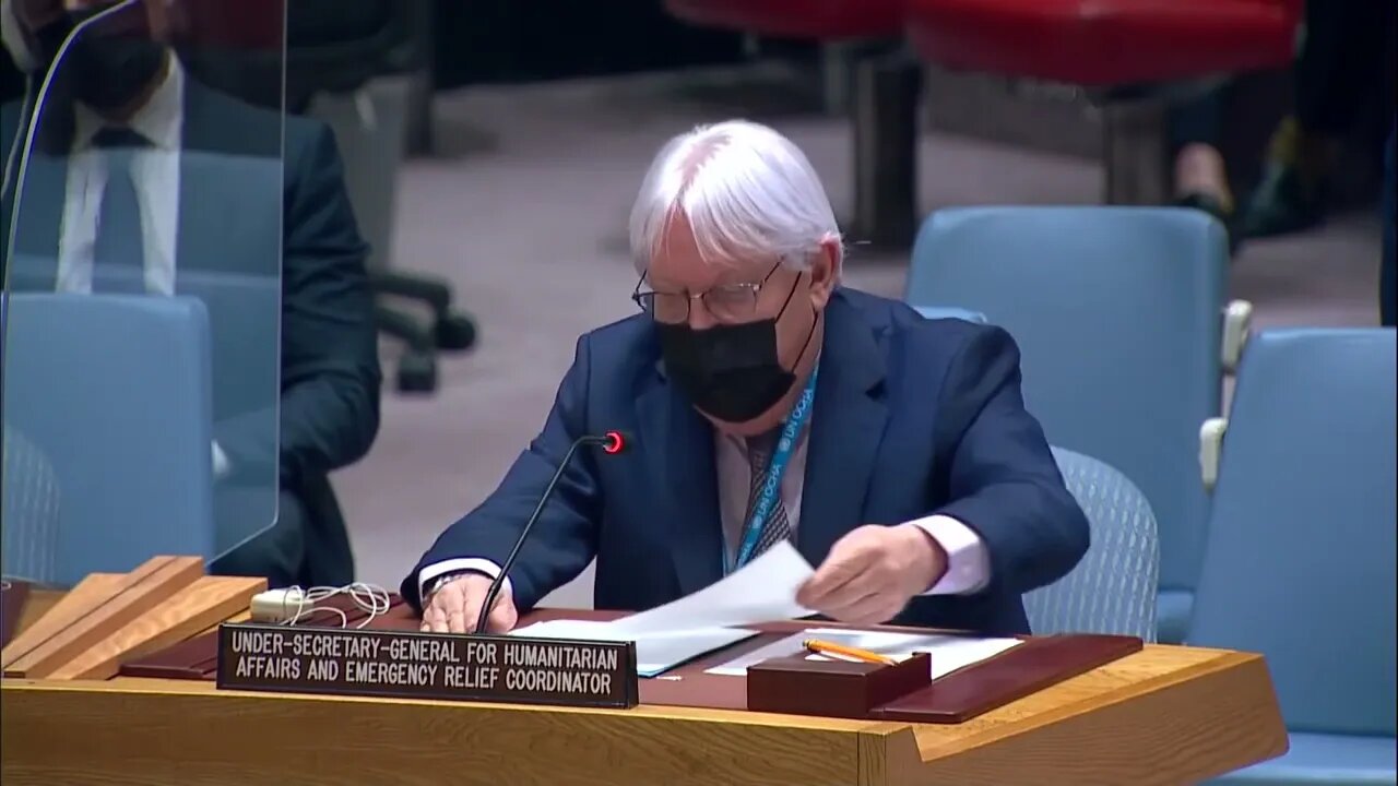 UN Humanitarian Chief: Ukraine It's been 11 days of escalating violence, fear and pain