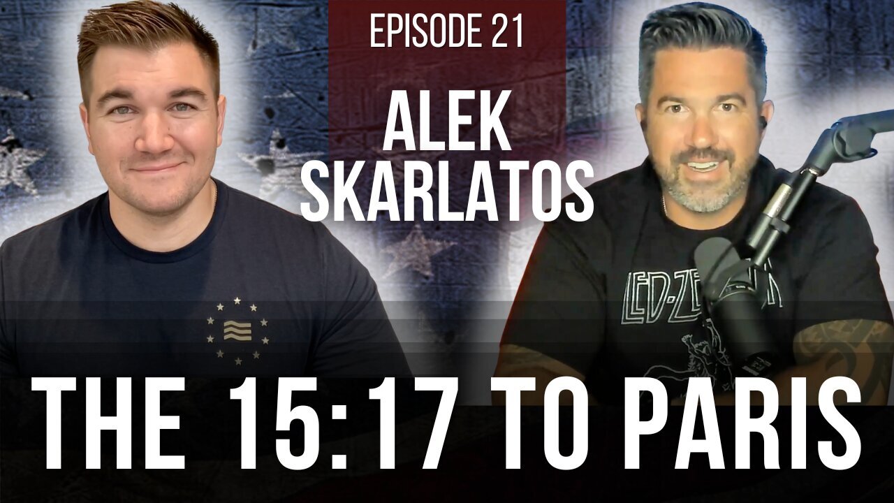 ALEK SKARLATOS, American Hero | The 15:17 to Paris