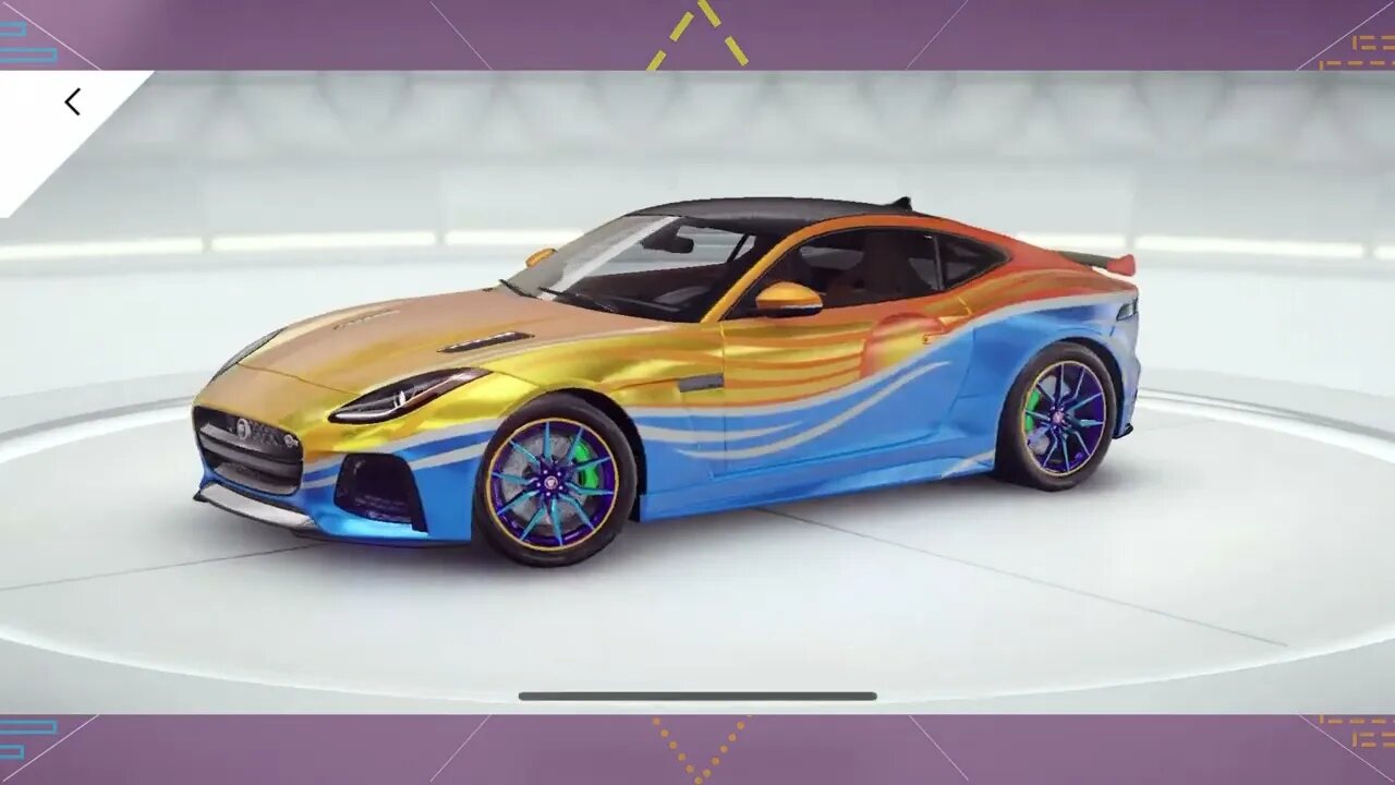 [Asphalt 9 China (A9C/狂野飙车9)] Jaguar F-Type SVR | Summer Decal | Heatwave Season (Full Clip)