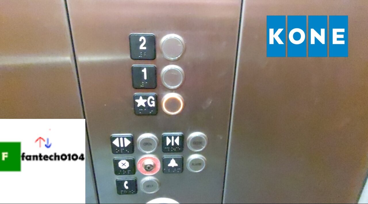 Kone EcoDisc Elevator @ 161 Cherry Street - New Canaan, Connecticut