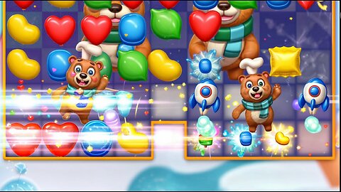 Pet Candy Puzzle-Match 3 games / LEVEL 6-10