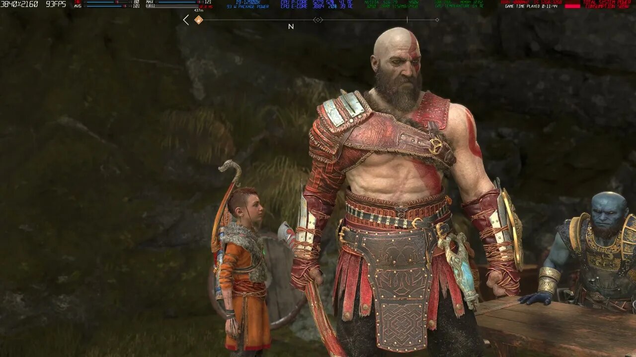 God of War PC RtX 3090 12900k 5300Mhz