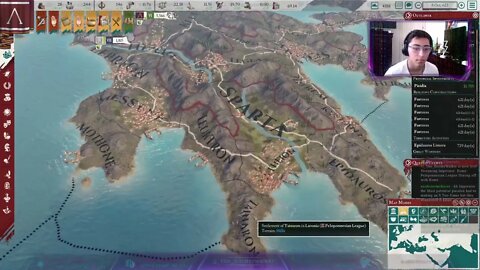 Stabilizing The Peloponnesian League? Imperator Rome 2022-08-13