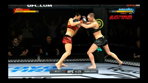 UFC 4 Season 1 Continues(Rose Namajunas Vs Weili Zhang)Title Fight💯🔔