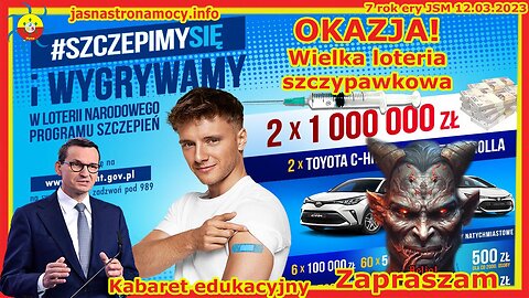 OKAZJA Wielka loteria szczypawkowa Kabaret edukacyjny Zapraszam