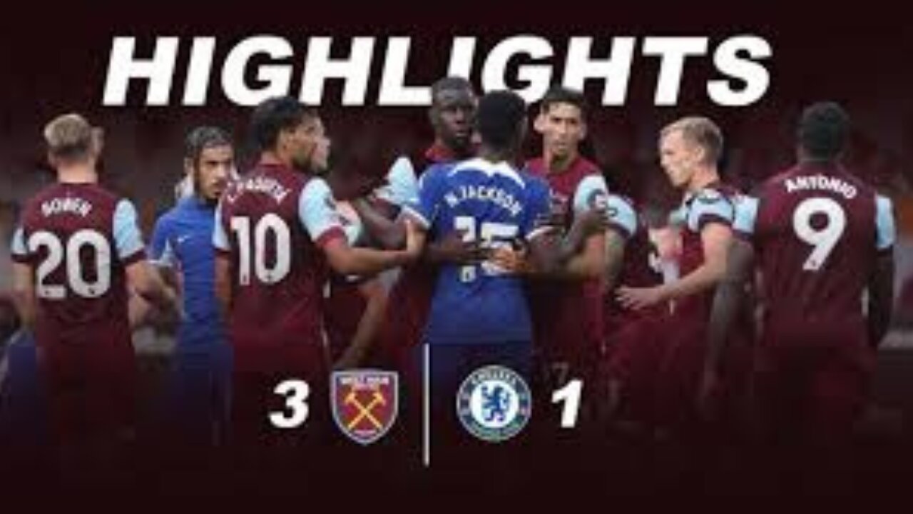 West Ham United vs Chelsea 3 - 1 | Extended Highlights & Goals Premier League 2023 / 24✅