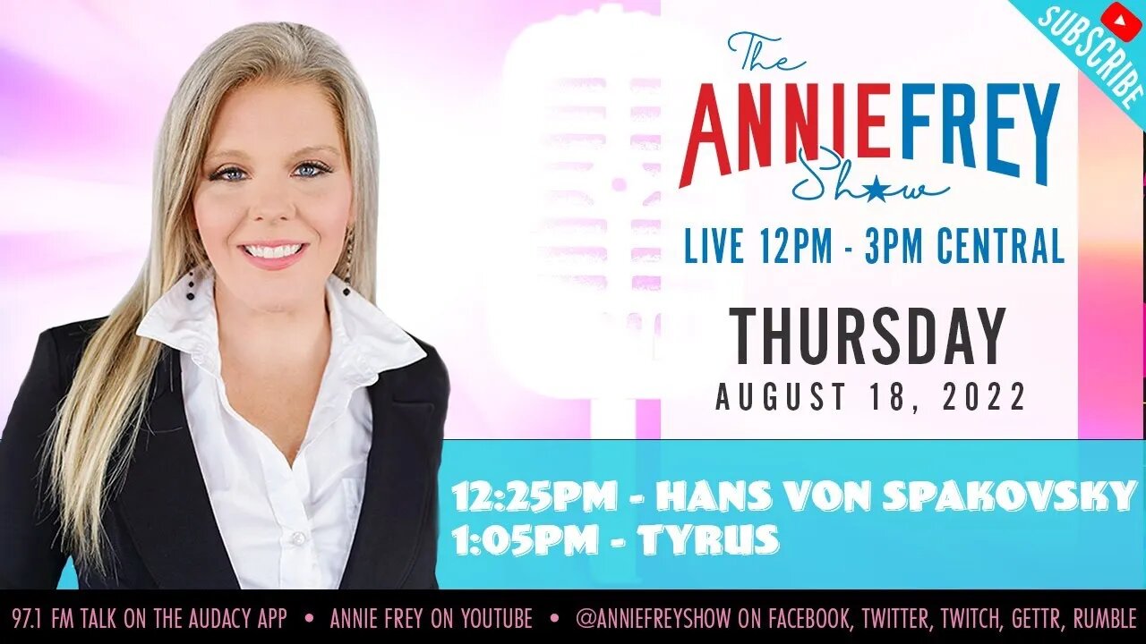 FBI Trump Raid Legit? Giuliani and Georgia? • Annie Frey Show 8/18/22