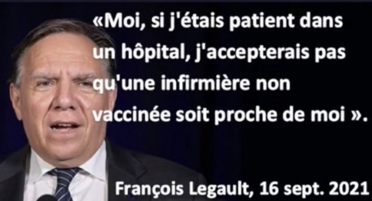 I want to break free from Québec
