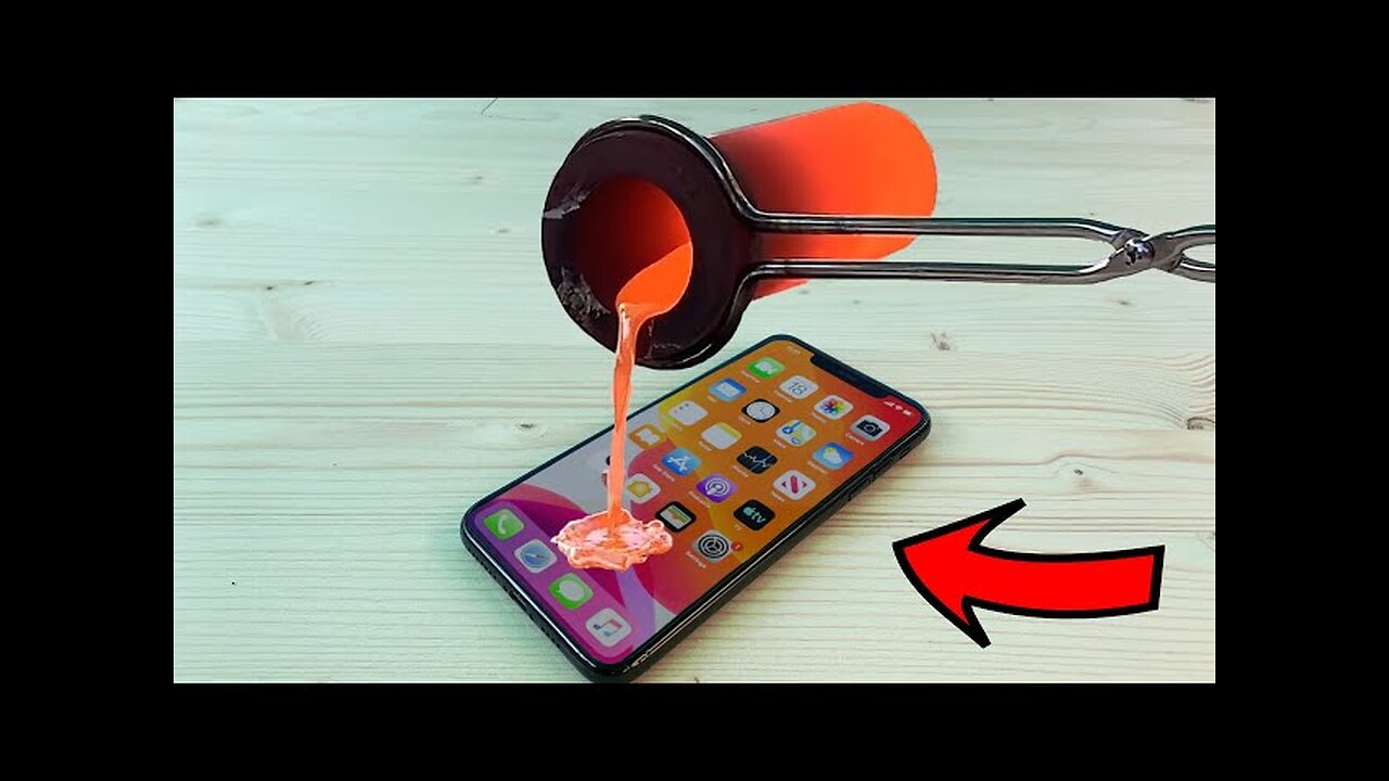 EXPERIMENT- LAVA vs iPHONE 11 Pro Max