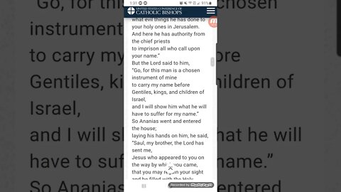 Jesus is our Savior/ Bible reading April 23 / 2021