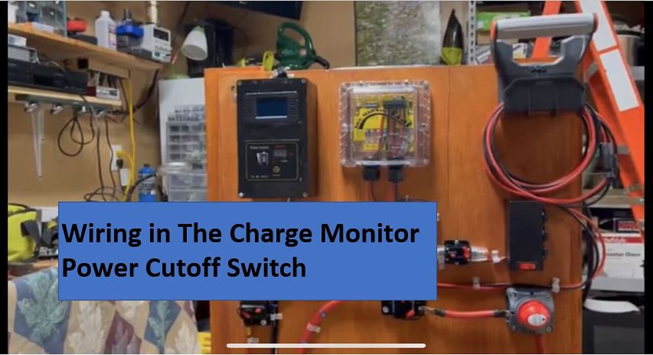 Golar Generator Adding a Charge Monitor Power Switch