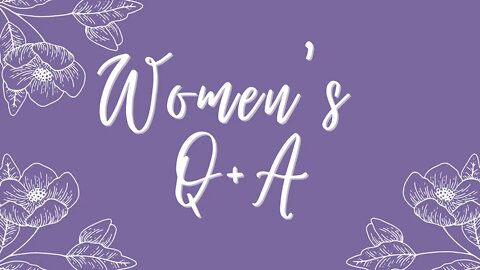 Healing Journeys Today Women's Q+A💜 November 2020