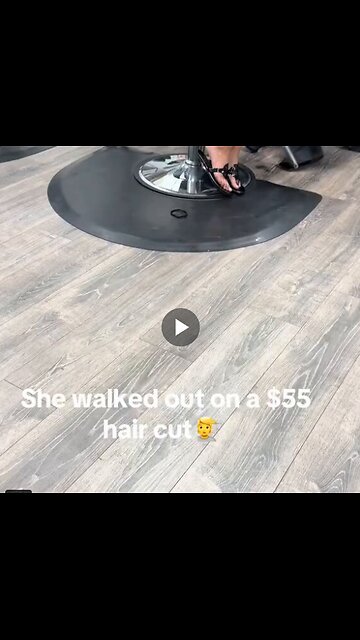 She never intended to pay.