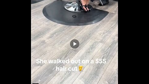 She never intended to pay.