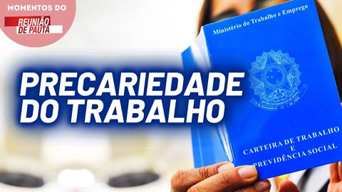 A redução do número de trabalhadores sem carteira assinada | Momentos do Reunião de Pauta
