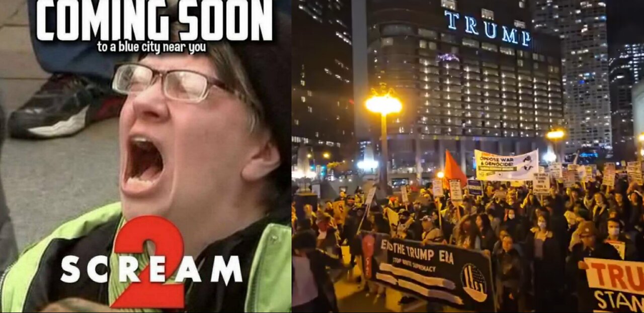 Protests Against Trump Start In Chicago After The Election & Liberal Meltdowns Continue Online