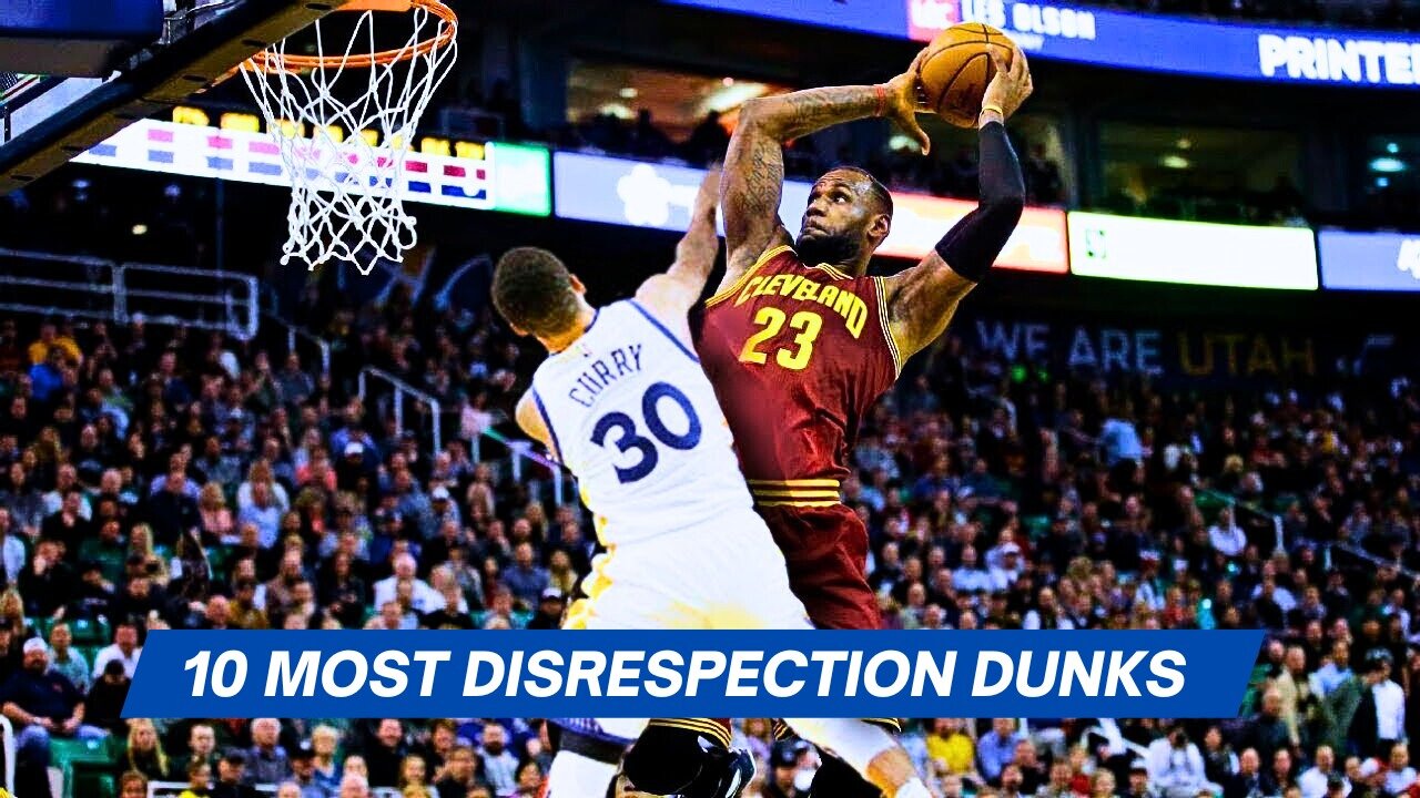 10 MOST DISRESPECTFUL DUNKS IN NBA HISTORY..