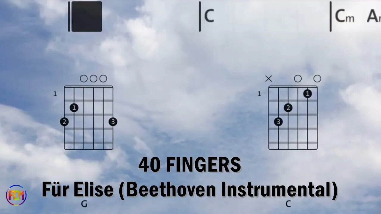 40 FINGERS Für Elise Beethoven meets Flamenco FCN GUITAR CHORDS & LYRICS INSTRUMENTAL