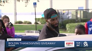Anquan Boldin foundation provides 200 turkeys for Pahokee community