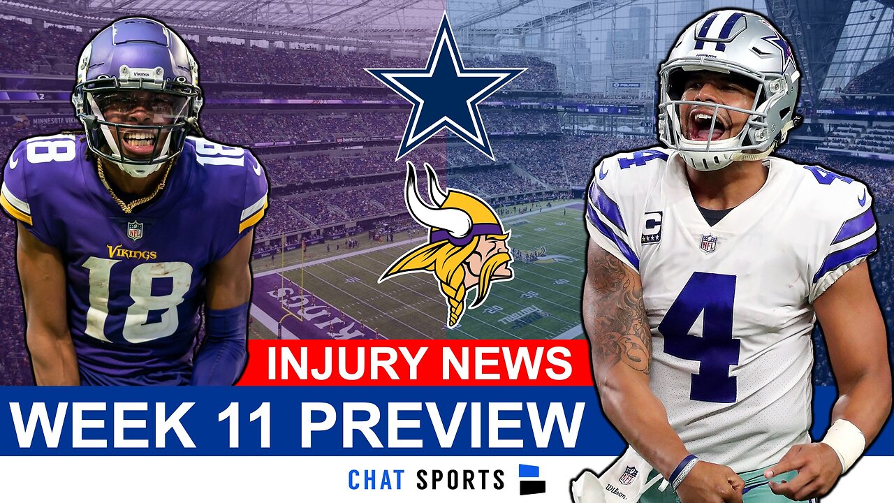 Cowboys vs. Vikings Preview, Prediction & Injury Report