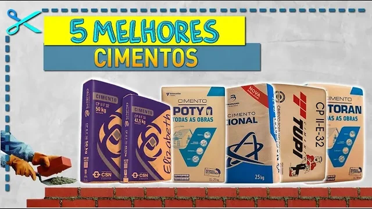 🏆 5 Melhores Cimentos