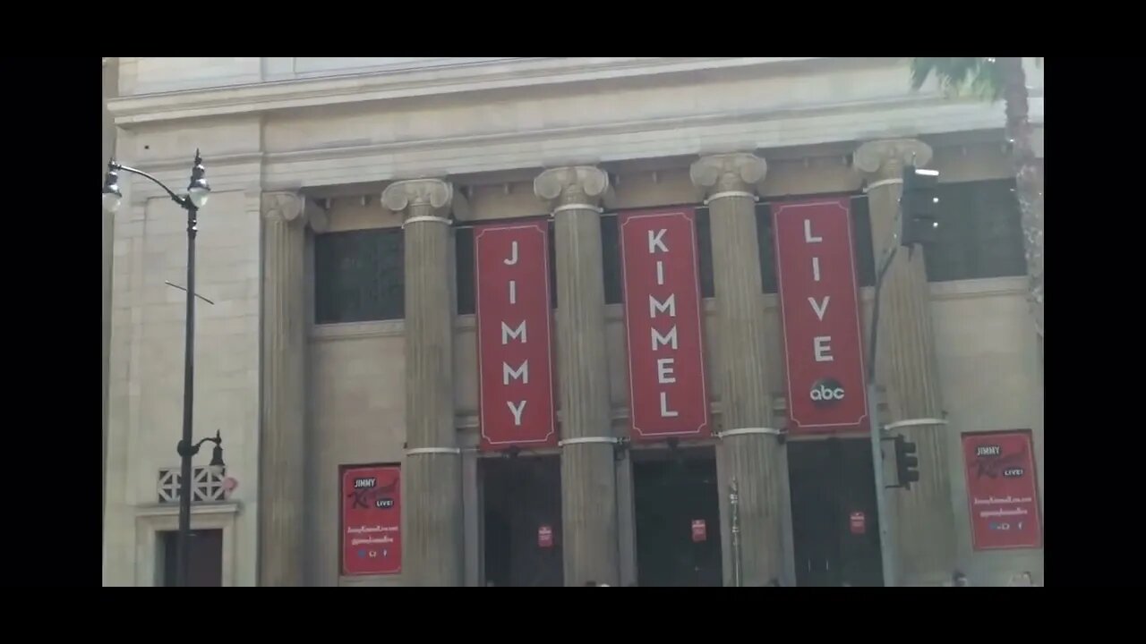 Jimmy Kimmel Show is Filmed in a Masonic Temple!