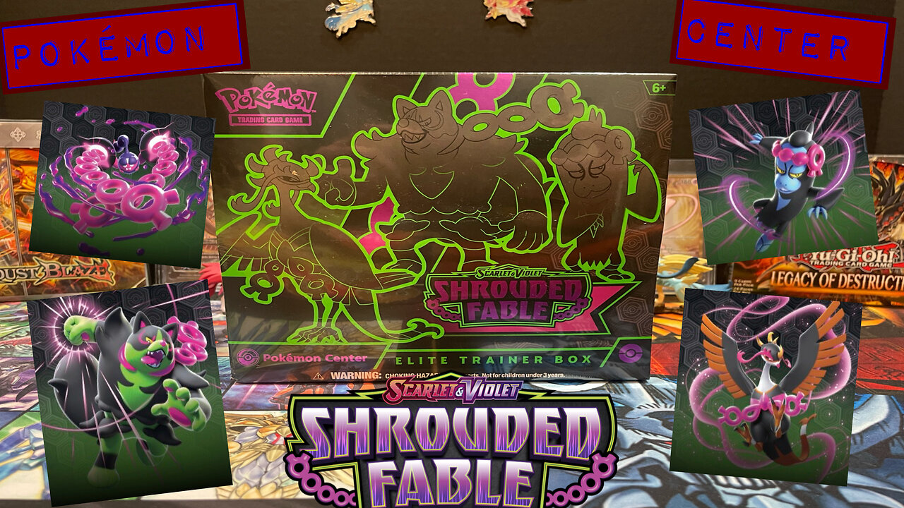 Pokémon center shrouded fables ETB