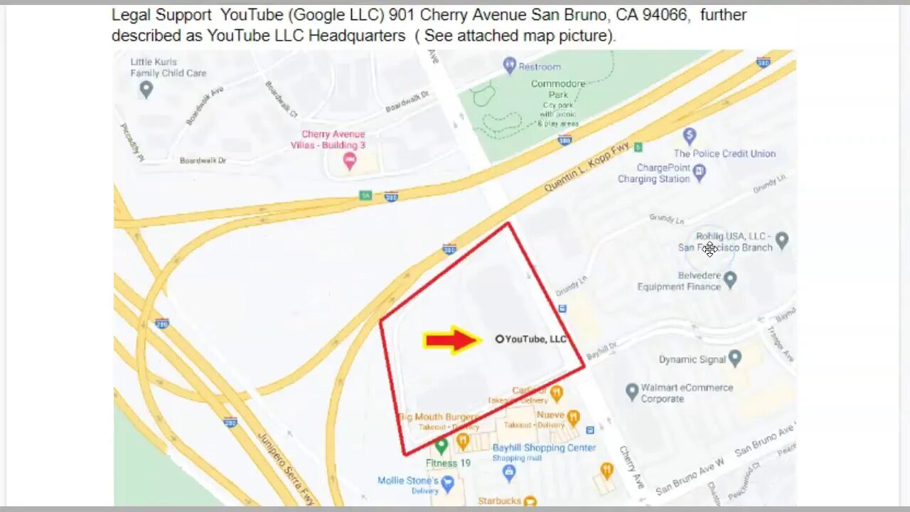 YouTube or Google Search Warrant / Subpoena Language - Serving Legal Papers On YouTube