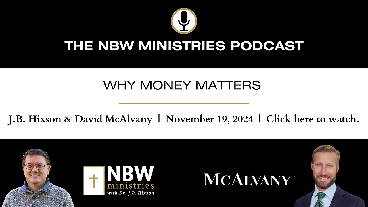 1070. Why Money Matters