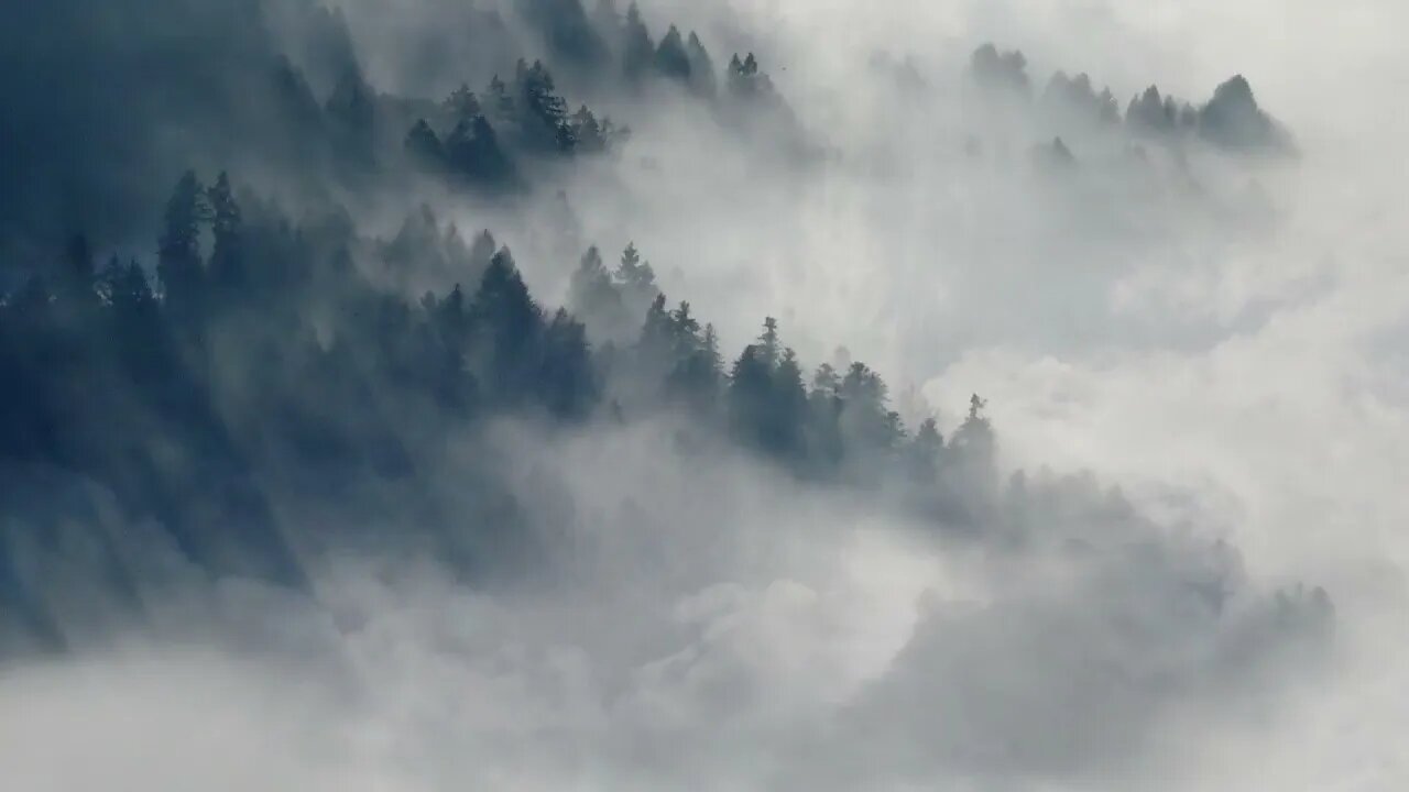 {ASMR} Mountain Cloudscape Sky Clouds - 1 Hour Ambience Tingle Sounds Sleep Relax Study (NO TALKING)