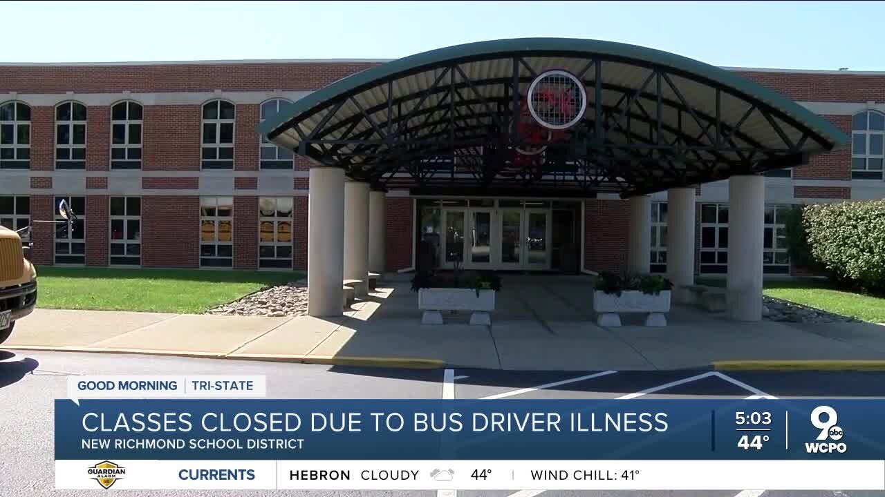 Bus driver illnesses cancel classes