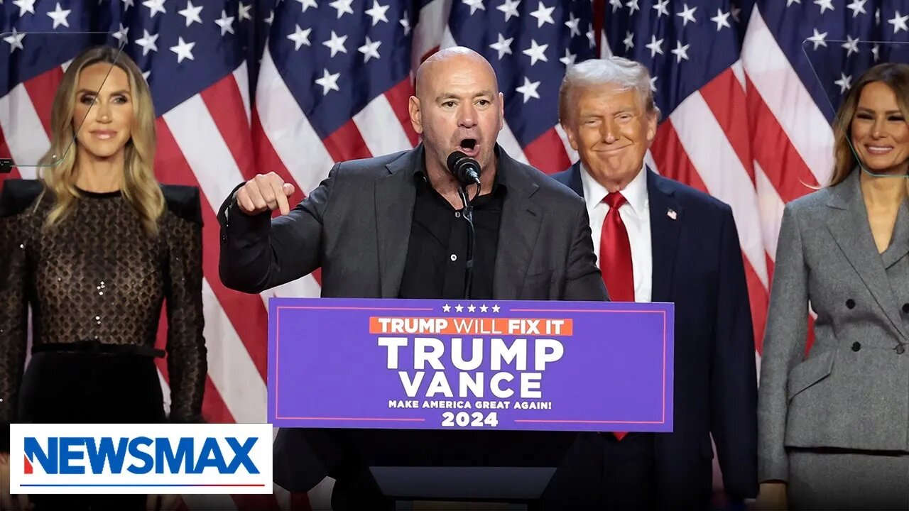 Dana White speaks after Trump wins 2024 Presidency