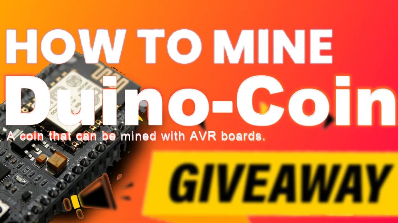 How To Mine Duino-Coin - Step By Step (GIVEAWAY)