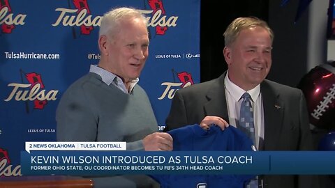 Kevin Wilson introduced as new Tulsa football coach