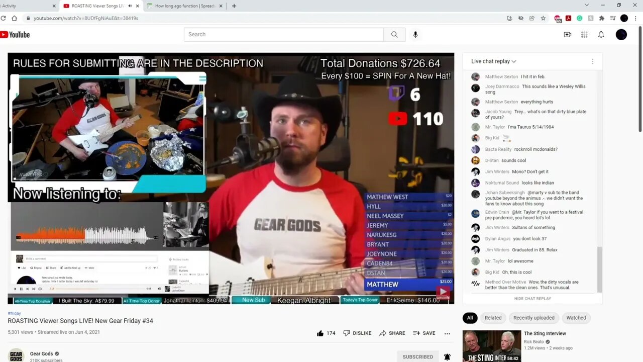 GearGods Reviewing my song Locked Down